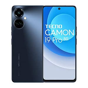 Read more about the article Tecno Camon 19 Pro 5G (Eco Black, 8GB RAM,128GB Storage) | 64MP Triple Camera | 33W Charger Included