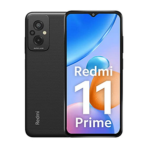 Read more about the article Redmi 11 Prime (Flashy Black, 4GB RAM, 64GB Storage) | Prime Design | High Performance Helio G99 | 50 MP AI Triple Cam | 5000 mAh | 22.5W