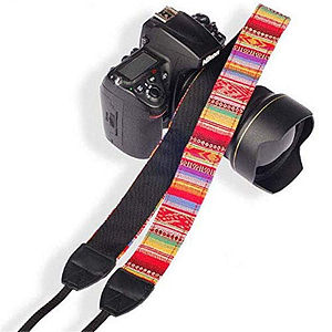 Read more about the article RKPM HOMES Camera Shoulder Neck Strap Vintage DSLR Camera Belt for Nikon Canon Sony Pentax Cameras Classic Red