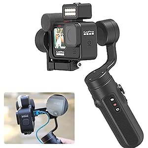 Read more about the article INKEE Falcon Plus Gimbal Stabilizer Compatible for GoPro 11/10/9/8/7/6/5 Insta360 OSMO Action Camera,Support GoPro Media Mod Anti-Shake Wireless Control 3-Axis Handheld Selfie Stick