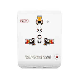 Read more about the article GM 3012 3 Pin Travel Universal MultiPlug with Surge Protector & Indicator