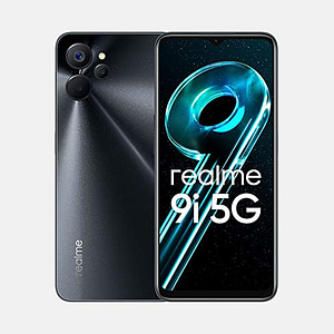 Read more about the article Realme 9i 5G (Rocking Black, 4GB RAM, 64GB Storage)