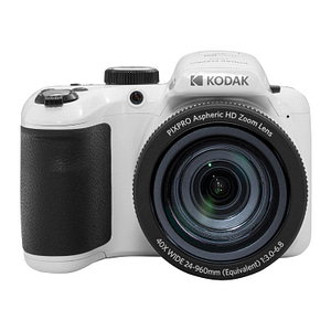 Read more about the article KODAK PIXPRO AZ405-WH 20MP Digital Camera 40X Optical Zoom 24mm Wide Angle Lens Optical Image Stabilization 1080P Full HD Video 3″ LCD Vlogging Camera (White), Full Frame