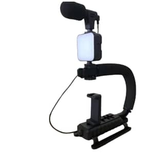 Read more about the article Cospex AY-49U U Shaped Video Making Handheld Stabilizer Kit Camera Gimbal for Outdoor Videography Portable Video Camera Accessories C Shape Stabilizer for DSLR Mobile Phones DV