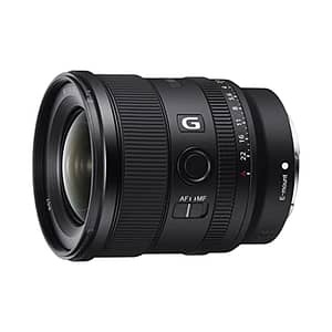 Read more about the article Sony E Mount Sony Fe 20 Mm F1.8 G Full-Frame Lens (Sel20F18G)|Prime Lens|Wide-Angle Lens,Black