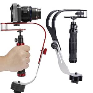 Read more about the article Generic Aluminum Handheld Digital Camera Stabilizer Gimbal Smartphone DSLR 5DII Motion Camera Steadycam Compatible with Camera Phone