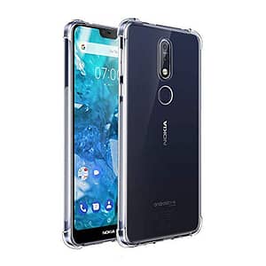 Read more about the article Amazon Brand – Solimo Thermoplastic Polyurethane Mobile Cover (Soft & Flexible Shockproof Back Cover with Cushioned Edges) Transparent for Nokia 7.1