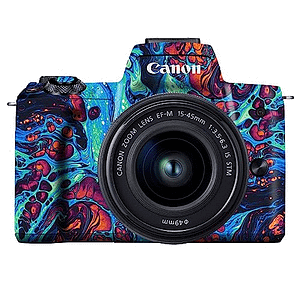 Read more about the article WRAPTURE. Premium DSLR Camera Scratchproof Protective Skin for Canon M50 Mark II – No Residue Removal, Bubble Free, Scratch Resistant, Stretchable, HD Quality Printed – HDCS 011