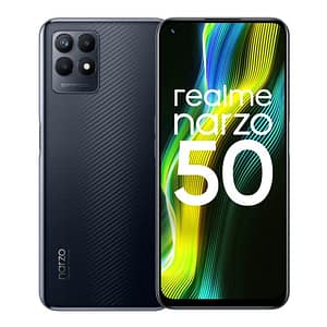 Read more about the article realme narzo 50 (Speed Black, 4GB RAM+64GB Storage) Helio G96 Processor | 50MP AI Triple Camera | 120Hz Ultra Smooth Display