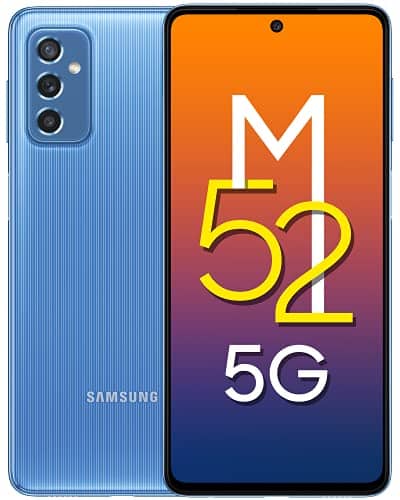 You are currently viewing Samsung Galaxy M52 5G (ICY Blue, 6GB RAM, 128GB Storage) Latest Snapdragon 778G 5G | sAMOLED 120Hz Display