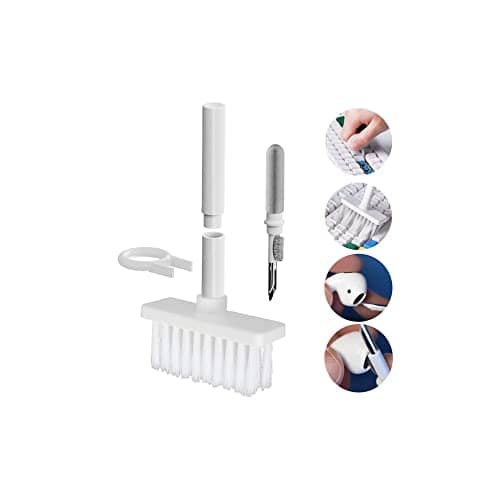 Read more about the article Truenix Cleaning Soft Brush Keyboard Cleaner 5-in-1 Multi-Function Computer Cleaning Tools Kit Corner Gap Duster Key-Cap Puller for Bluetooth Earphones Laptop Air-Pods Pro Camera Lens, Pack of 1