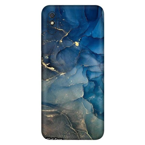 You are currently viewing Gadget Gear Vinyl Skin Back Sticker Liquid Blue (87) Mobile Skin Compatible with Xiaomi Redmi 9i (Only Back Panel Coverage Sticker)