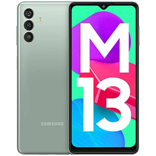 You are currently viewing Samsung Galaxy M13 (Aqua Green, 6GB, 128GB Storage) | 6000mAh Battery | Upto 12GB RAM with RAM Plus