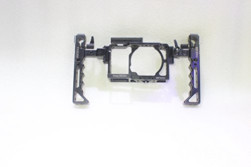 You are currently viewing Shootvilla Cage For Sony Alpha A6000 A6300 Ilce-6000 6300 +Two Side Handles Shootvilla,Black