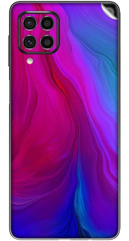 You are currently viewing SILKWRAPS® Printed Matte Finish Vinyl Mobile Wrap Compatible with Samsung Galaxy M53 5G Skin Sticker Protector- Watercolour-Abstract-129 (ONLY Back and Camera Part)