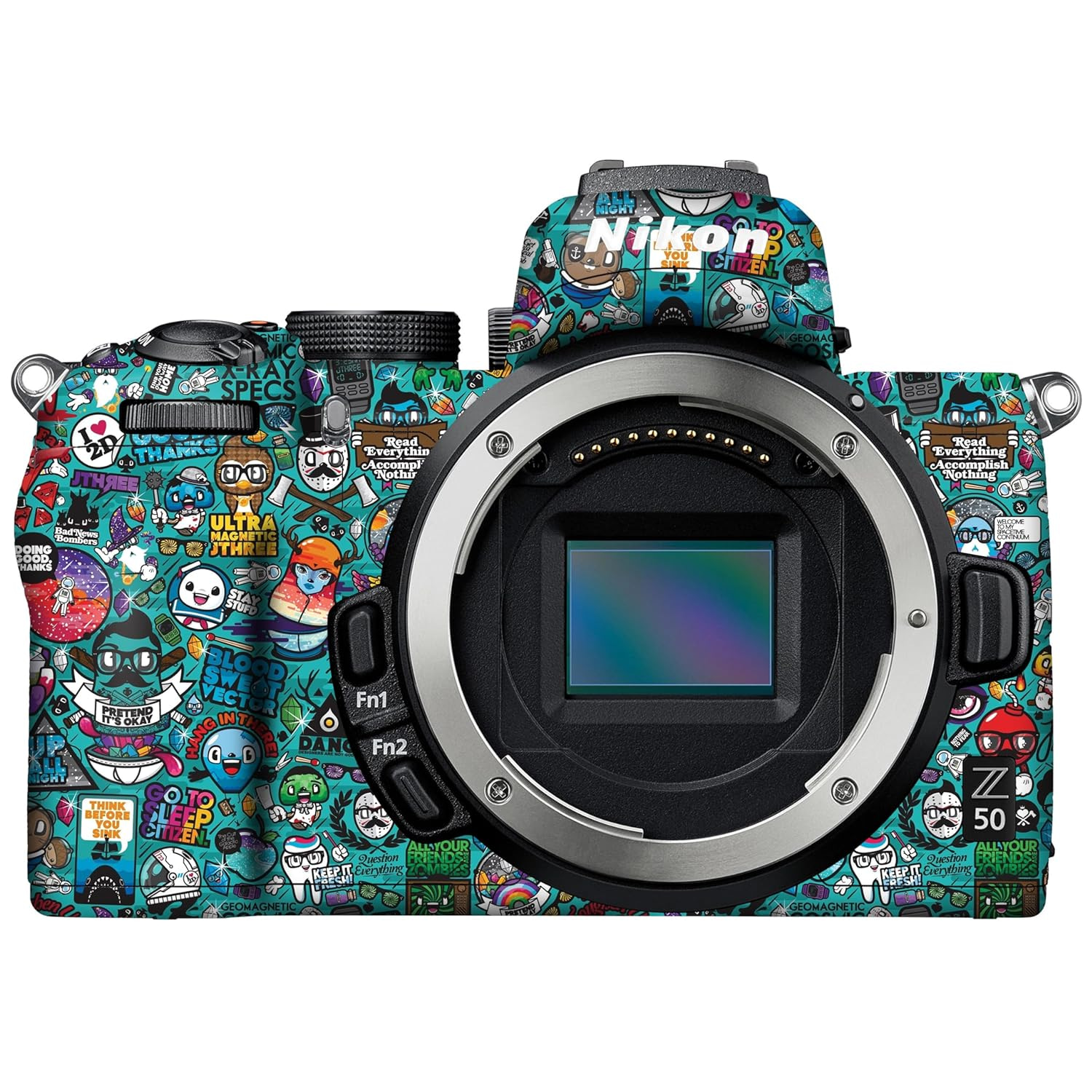 You are currently viewing WRAPTURE. Premium DSLR Camera Scratchproof Vinyl Protective Skin for Nikon Z50 – No Residue Removal, Bubble Free, Scratch Resistant, Stretchable, HD Quality Printed – HDCS 004