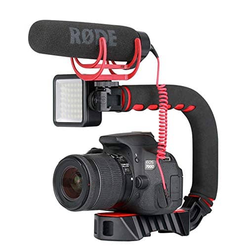 You are currently viewing Ulanzi U-Grip Pro Mini Handle Stabilizer with Triple Cold Shoe Mount Camera Smartphone Video Portable Gimbal for DSLR