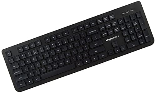 You are currently viewing Amazon Basics Wired Keyboard for Windows, USB 2.0 Interface, for PC, Computer, Laptop, Mac (Black)