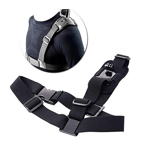 Read more about the article Yantralay School Of Gadgets Adjustable Shoulder Strap Mount Body Belt Harness Compatible with Hero 8/7/6/5, SJCAM, Yi & Other Action Cameras