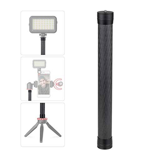 You are currently viewing Stabilizer Extension Rod Carbon Fiber Bar Universal Handheld Photography Pole with 1/4 Inch Screw and Screw Hole for Gimbal Stabilizer DSLR SLR Cameras