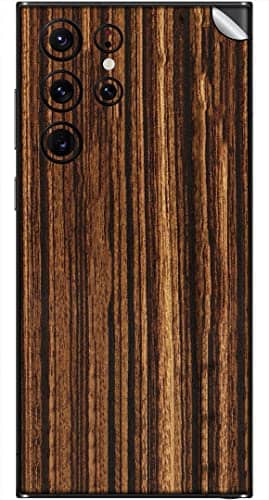 You are currently viewing SILKWRAPS® Printed Matte Finish Vinyl Mobile Wrap Compatible with Samsung Galaxy S22 Ultra 5G Skin Sticker Protector- Wood-Abstract-256 (ONLY Back and Camera Part)