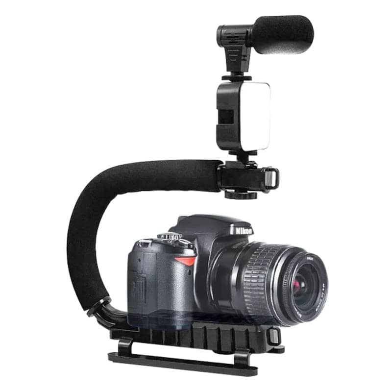 You are currently viewing Drumstone( FIRST TIME IN INDIA WITH 15 YEARS WARRANTY ) U Shaped Video Making Handheld Stabilizer Kit Camera Gimbal for Outdoor Videography Portable Video Camera Accessories C Shape Stabilizer for DSLR Mobile Phones DV