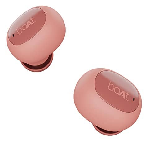 You are currently viewing boAt Airdopes 121v2 in-Ear True Wireless Earbuds with Upto 14 Hours Playback, 8MM Drivers, Battery Indicators, Lightweight Earbuds & Multifunction Controls (Cherry Blossom, with Mic)