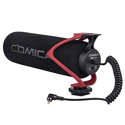 You are currently viewing COMICA CVM-V30 LITE Video Microphone Super-Cardioid Condenser On-Camera Shotgun Microphone for Canon Nikon Sony Panasonic Camera/DSLR/iPhone Samsung Huawei with 3.5mm Jack (Red)