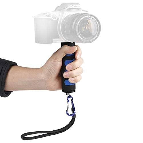 You are currently viewing 1/4″ Screw Mini DSLR Hand Stabilizer Holder Grip for Smartphones,Go Pro & Other DSLR Cameras with Mobile Attachment