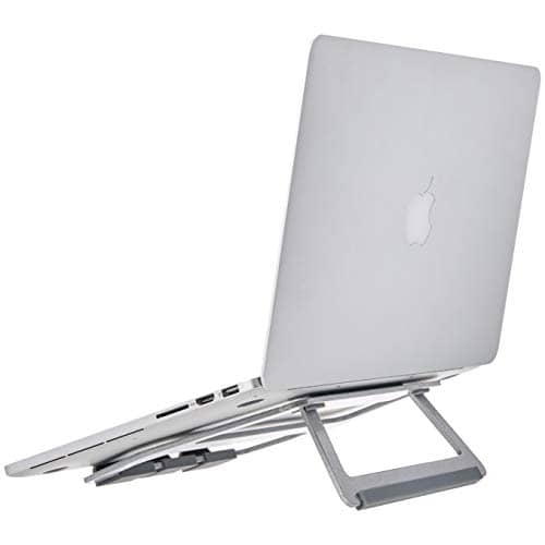 You are currently viewing AmazonBasics Aluminum Foldable Tabletop Laptop Stand For Laptops Up To (15 Inches/39.6Cm, Silver)