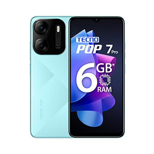 You are currently viewing Tecno POP 7 Pro (Uyuni Blue, 3GB RAM,64GB Storage) | Type C Port | 12MP Dual Camera | Up to 6GB RAM with Memory Fusion