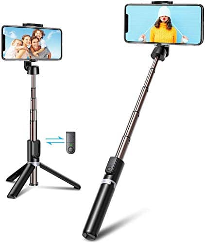 You are currently viewing HOLD UP Selfie Stick, Extendable Selfie Stick with Wireless Remote and Tripod Stand, Portable, Lightweight, Compatible with All Smartphone and Mobile (Black)