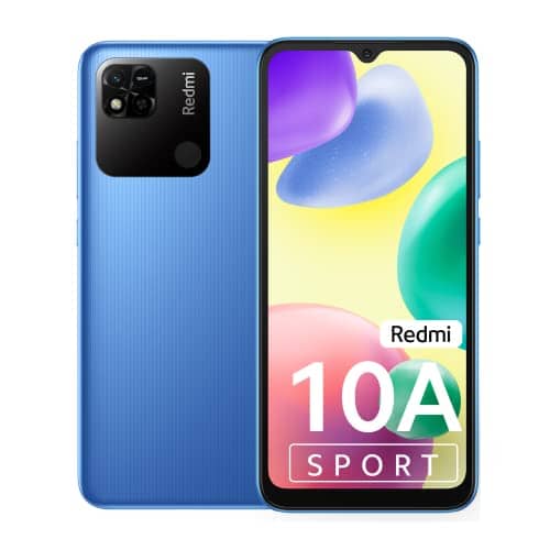 You are currently viewing Redmi 10A Sport (Sea Blue, 6GB RAM, 128GB Storage) | 2 Ghz Octa Cor Helio G25 | 5000 mAh Battery | Finger Print Sensor | Upto 8GB RAM with RAM Booster