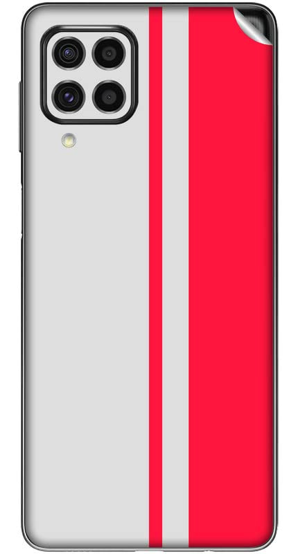 You are currently viewing SILKWRAPS® Printed Matte Finish Vinyl Mobile Wrap Compatible with Samsung Galaxy M33 5G Skin Sticker Protector- Color-Stripes-13 (ONLY Back and Camera Part)