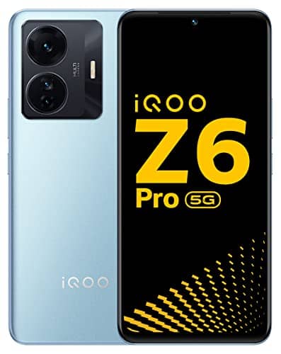 You are currently viewing iQOO Z6 Pro 5G (Legion Sky, 8GB RAM, 128GB Storage) | Snapdragon 778G 5G | 66W FlashCharge | 1300 nits Peak Brightness | HDR10+