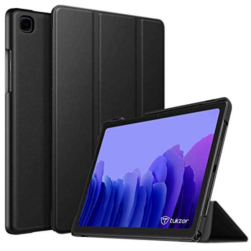 You are currently viewing Tukzer Case Cover for Samsung Galaxy Tab A7 10.4 (2020) – [SM-T500 / T505/ T507] Ultra Slim Lightweight Hard Back Trifold Smart Stand Flip Folio (Black) (TZ-C1)