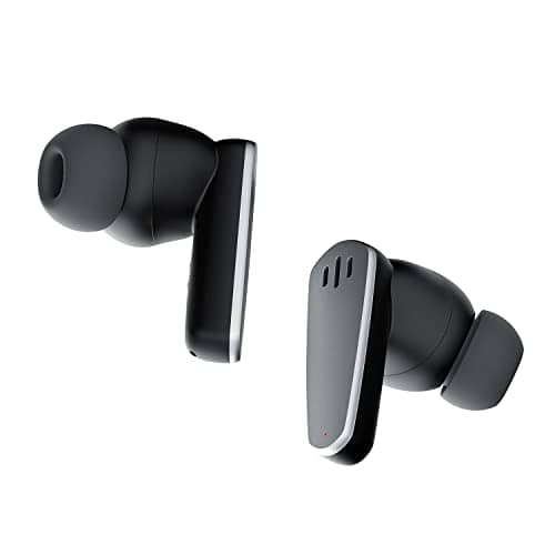 You are currently viewing AmazonBasics Truly Wireless in Ear Earbuds with ENC Quad Mic, IPX5 Water Resistant, Bluetooth 5.3, Up to 28 Hours Playtime and Fast Charging (Black)