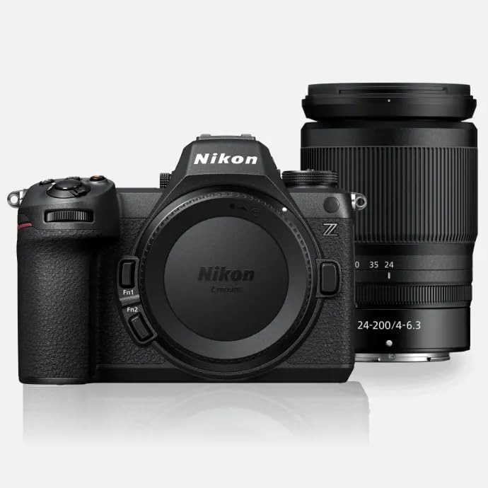 Read more about the article Nikon Digital Camera Z 6III Body with NIKKOR Z 24-200mm f/4-6.3 Lens – Full-Frame Mirrorless, 24.5MP, 4K UHD Video, Fast Autofocus, in-Body Stabilization