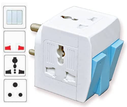 Read more about the article KAVANA Multi Plug Wall Socket Connector with 3 Individual Switches , 3 Pin Universal Travel Adaptor, Heavy Duty 3 Pin Multiplug Socket Connector, Shock Proof Multi Outlet Extention Board for Hotels, Home & office (Pack of 1)