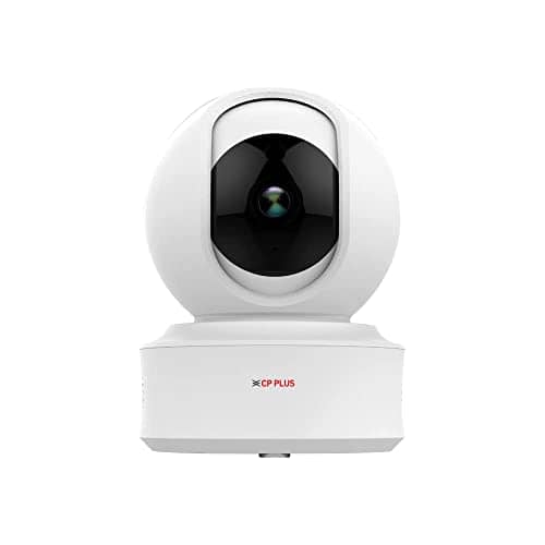 You are currently viewing CP PLUS 3MP Full HD Smart Wi-fi CCTV Home Security Camera | 360° View | 2 Way Talk | Cloud Monitor | Motion Detect | Night Vision | Supports SD Card, Alexa & Ok Google | 15 Mtr, White- CP-E31A