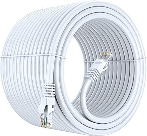 You are currently viewing FEDUS 10 M 32.8 FEET High-Speed RJ45 cat6 Ethernet Patch LAN Internet Network Computer Cable Cord Gigabit Category 6 F/UTP Wires for Modem; Router Foiled W/Unshielded Twisted Pair (F/UTP), Waterproof