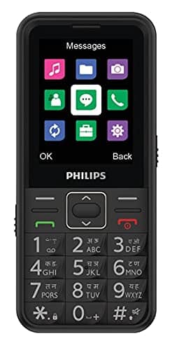 You are currently viewing PHILIPS Xenium E209 Premium Multimedia Feature Keypad Mobile Basic Bar Phone with Dual SIM Card, Vivid Display, Rear Camara, Dual LED Torch, Music Player, FM, Bluetooth, SOS Enabled (Black, 2.4 inch)