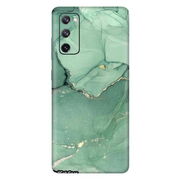 You are currently viewing Gadget Gear Vinyl Skin Back Sticker Emerald Green Marble (73) Mobile Skin Compatible with Samsung Galaxy S20 FE (Only Back Panel Coverage Sticker)