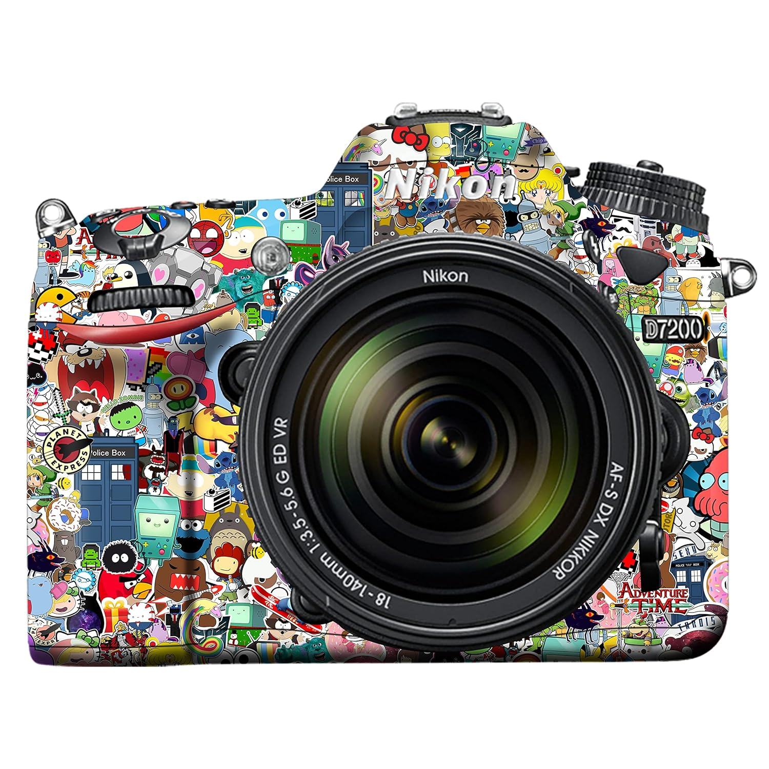 You are currently viewing WRAPTURE. Premium DSLR Camera Scratchproof Protective Skin for Nikon D7200 – No Residue Removal, Bubble Free, Scratch Resistant, Stretchable, HD Quality Printed – Design 005