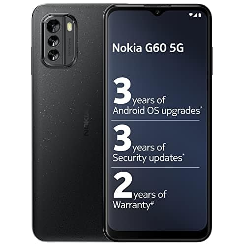 You are currently viewing Nokia G60 5G with 6.58”, 120Hz Refresh Rate Display, 50MP Triple AI Rear Camera, 3 Years of Android OS & Security Updates and 2 Years Warranty | Black