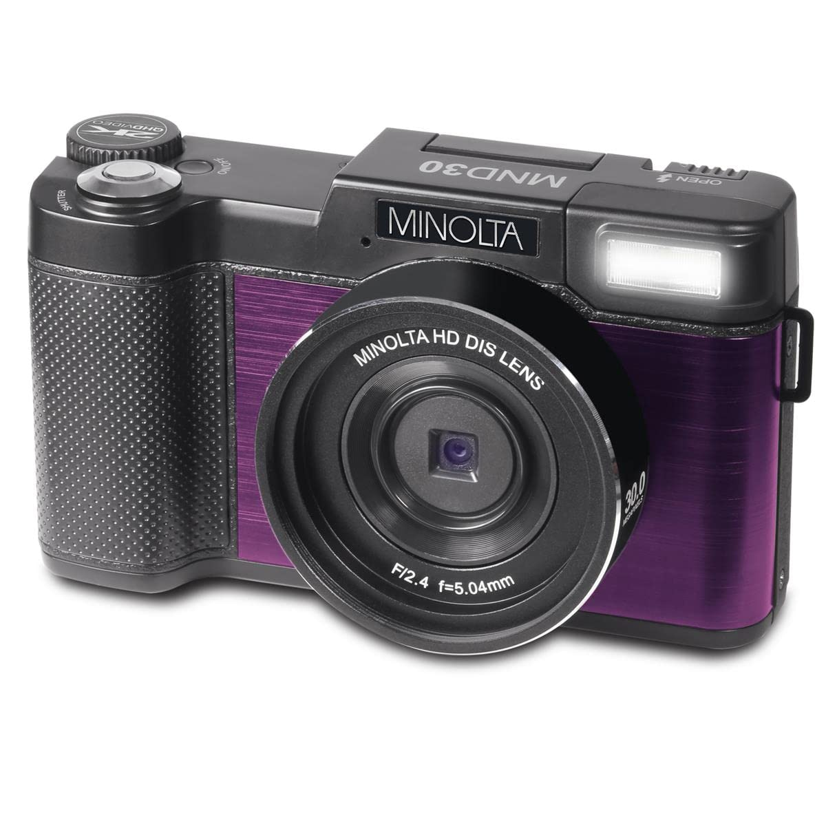 Read more about the article Minolta Mnd30 30 Mp / 2.7K Ultra Hd Digital Camera (Purple) – 32 Gb G