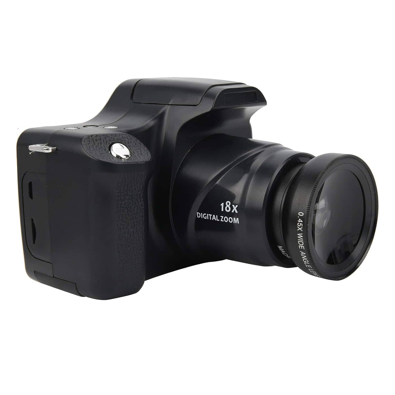 Read more about the article Ceavo Digital Camera, 18X Digital Zoom 24MP Photos HD Video 3In LCD HD Screen Video Camera 32GB Memory Card CMOS 5MP Built-in Flash USB Charging Long Focal Length 1500Mah DSLR Camera(Standard Edition)