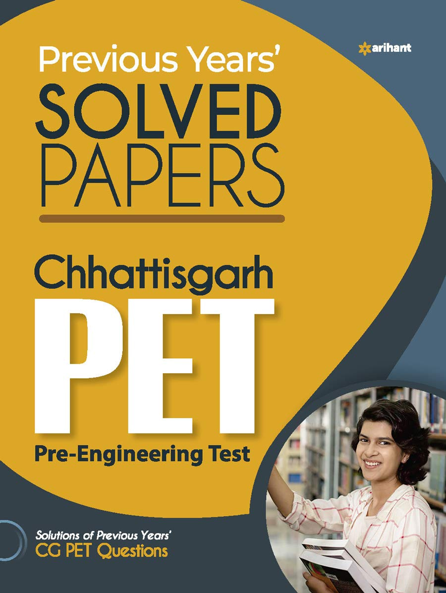 Read more about the article Solved Papers Chhattisgarh PET Pre Engineering Test 2021 (Old Edition)