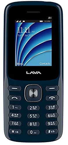 Read more about the article Lava A1 2021(Blue Silver), Bluetooth Support, Smart AI Battery, Military Grade Certified,4 Days Battery Backup, Keypad Mobile