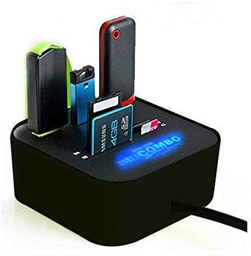 Read more about the article rts All in One Combo Card Reader for Pen Drive/Cameras/mobiles/PC/Laptop/Notebook/Tablet/or Docking Station/MP3s/PDAs,Color May Vary